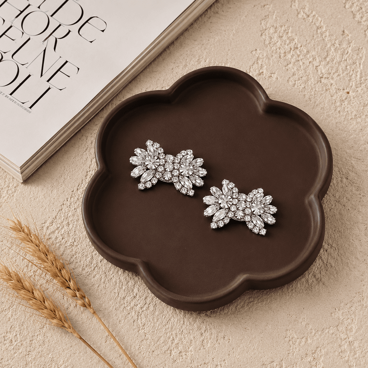Butterfly Bling Crystal Shoe Clip (Pair) — Shoe Clips & Charms India | CLASSIE